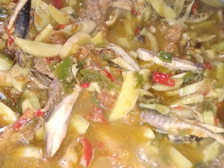  Resep memasak Oseng Jengkol + ikan asin rebus suwir + tempe goreng yang lezat