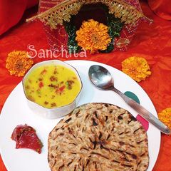 A picture of MultiGrain Rajasthani Khooba Roti.