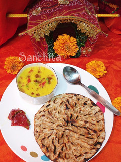 A picture of MultiGrain Rajasthani Khooba Roti.
