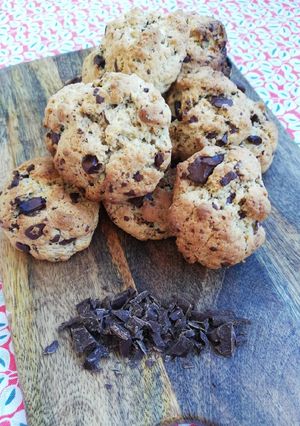 Foto de Cookies de iogurte e chocolate