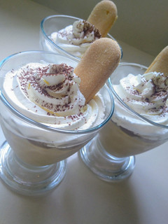 Una foto de Panna cotta de café