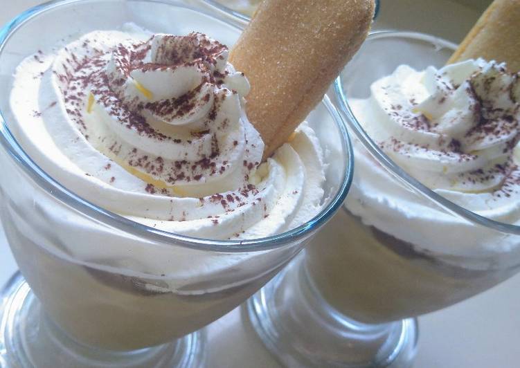 Panna cotta de café