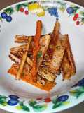 Snack de "surimi" en airfryer