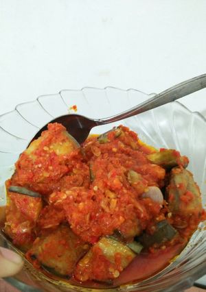 Foto resep Sambal terong Ebi