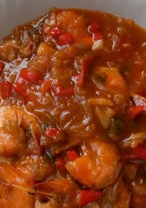 Foto resep Udang saos padang