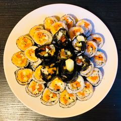 A picture of Kimbap.