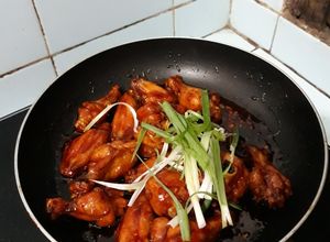 Foto resep Sayap Goreng Hot Lava