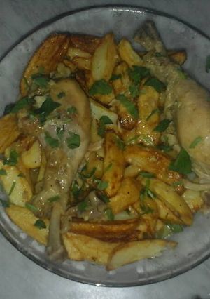 صورة لوصفة دجاج محمر في طنجرة الضغط🍗