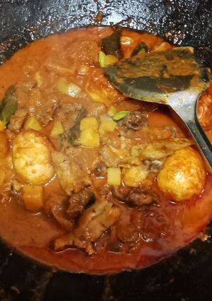 Foto resep Sambel goreng kentang ati telur sayap krecek