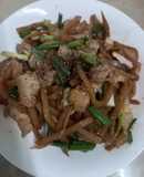 Củ cải xào thịt ba chỉ