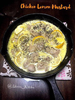 Foto resep Chicken lemon honey mustard Super creamy dan segar 💕