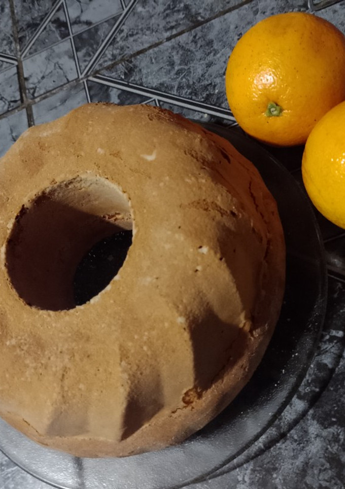 Una foto de Bizcochuelo de naranja súper fácil