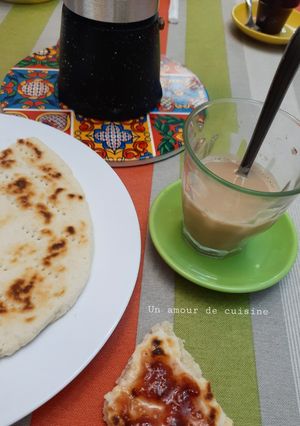 Une photo de Kesra à base de farine ☕