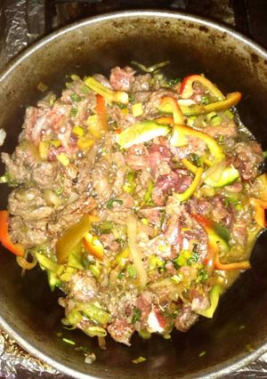 Una foto de Fajitas de carne