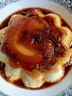 Una foto de Flan de huevo en el microondas 🍮🍮