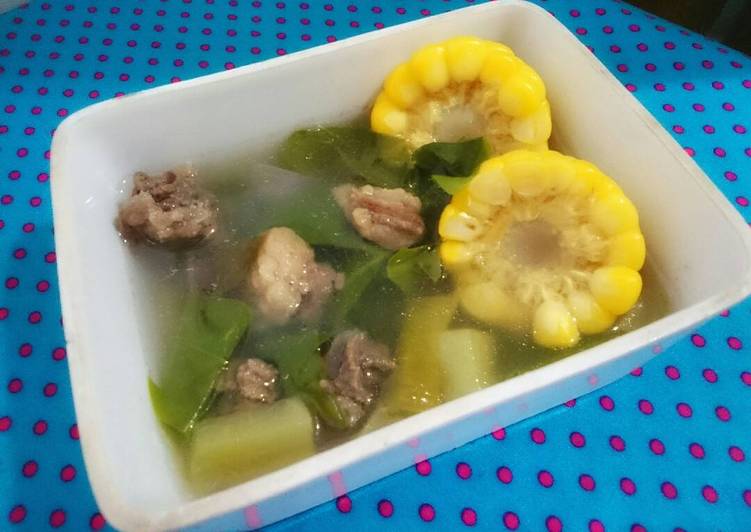 Sayur Asam Tetelan (bumbu iris)