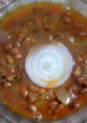 A picture of Red rava daal.