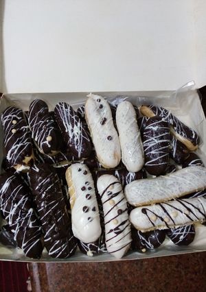 صورة لوصفة الاكلير 🍫🍫