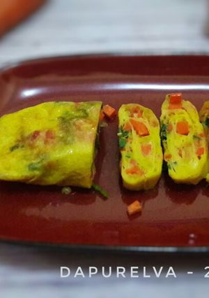 Foto resep Telur Dadar Gulung