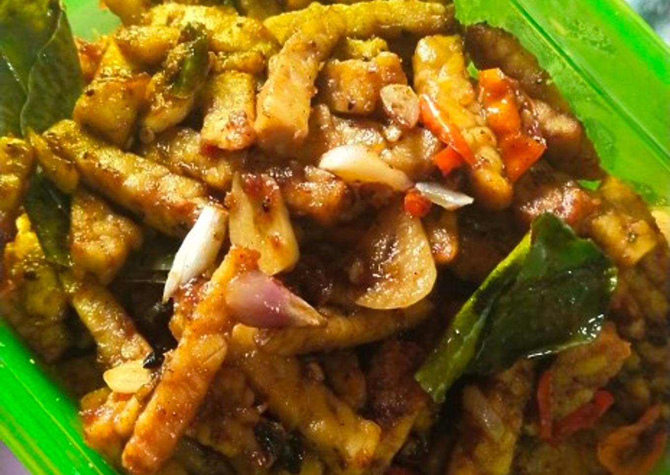 Orek Tempe Sambal Matah