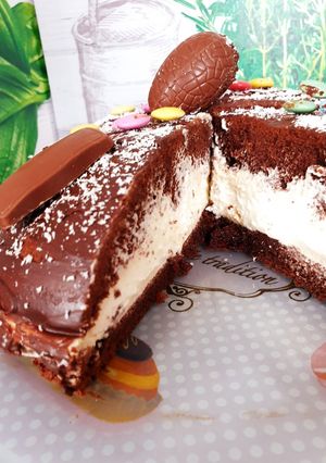 Une photo de Gâteau chocolat chantilly mascarpone