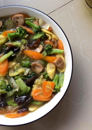 Foto resep Capcay Jamur