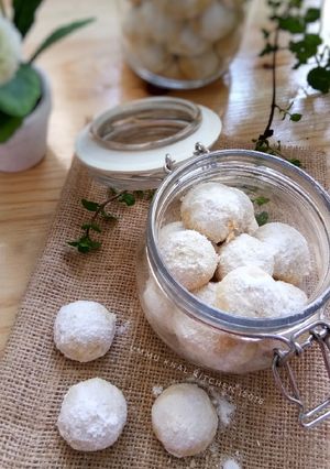 Foto resep Kue Putri Salju Almond