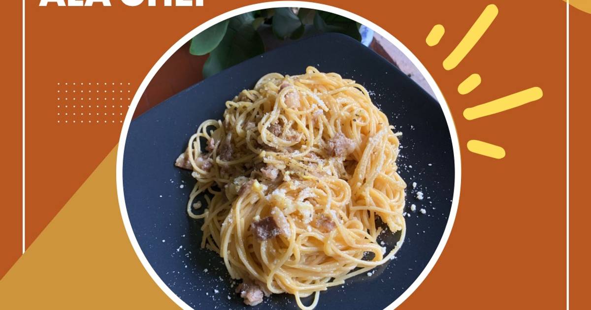 Resep SPAGHETTI CARBONARA ala Chef Antonio CARLUCCIO oleh Ambar HP
