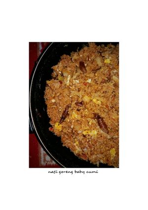 Foto resep Nasi goreng baby cumi