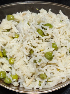 A picture of Peas Pulao.