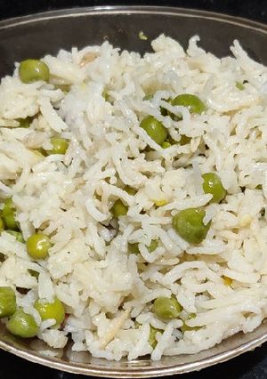 A picture of Peas Pulao.