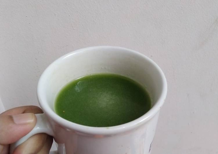 Resep Lovely green juice, Bisa Manjain Lidah