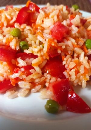Una foto de Ensalada fresca de arroz