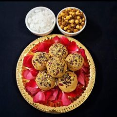 A picture of Sattu laddoo (Bihari style sattu ka ladoo).