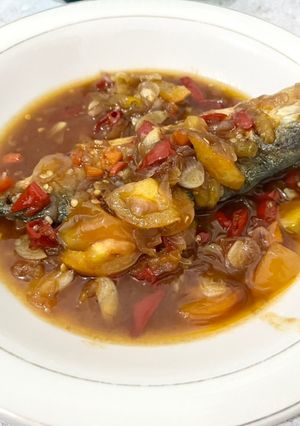 Foto resep Ikan Peda Asin asam manis pedas