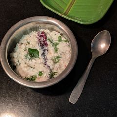 A picture of Curd Rice.
