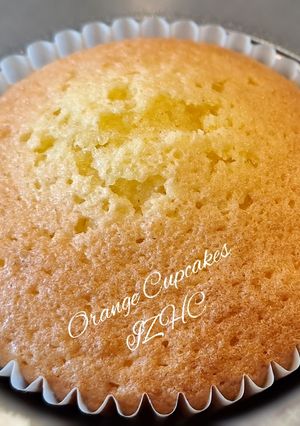 A picture of 🍊🧁Orange Cupcakes🧁🍊.