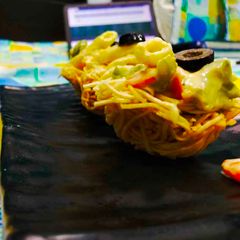 A picture of Veggie noodle baskets.