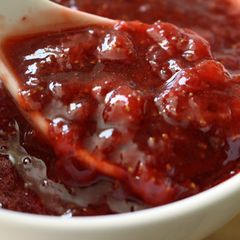 No Canning Strawberry Jam A picture of No Canning Strawberry Jam.
