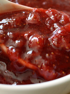 A picture of No Canning Strawberry Jam.