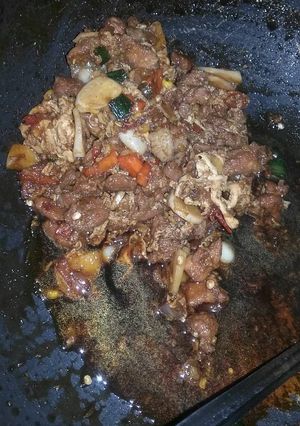 Foto resep Babi kecap bumbu bali