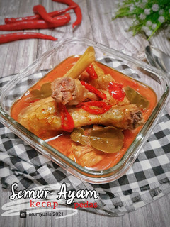 Foto resep Semur Ayam Kecap Pedas