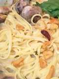 Tallarines a la Vongole