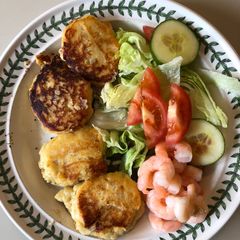 A picture of Potato Patties.