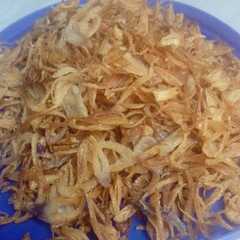 A picture of Bawang goreng tanpa tepung.