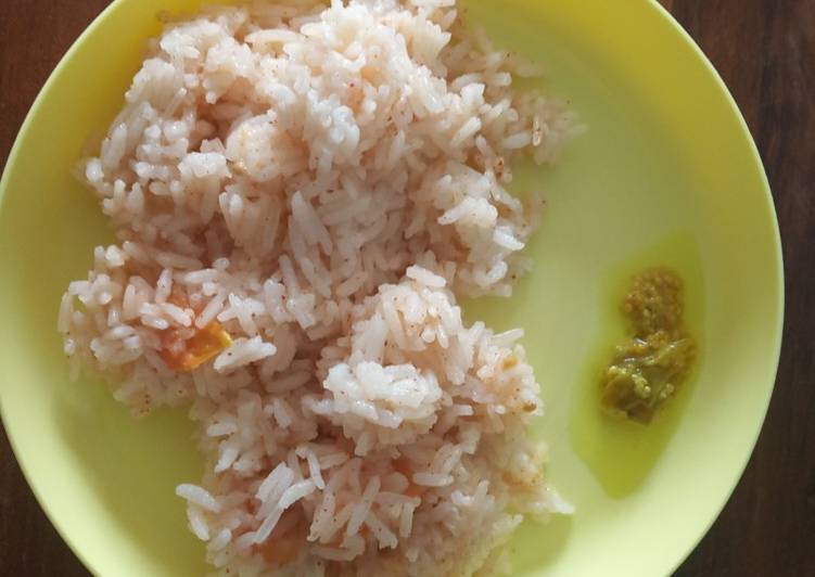 Tomato Rice in Rice Cooker