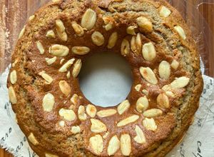 Foto resep Banana Cake with Walnuts