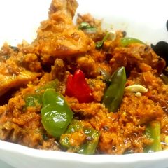 A picture of Chicken Patiala.