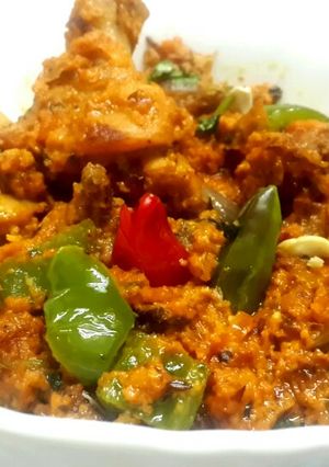 A picture of Chicken Patiala.