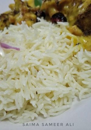 A picture of Basic boiled white rice.